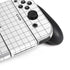 White Grid Nintendo Switch OLED (2021) Skin