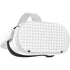 White Grid Oculus Quest 2 Skin