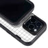 White Grid Otterbox Defender iPhone Skin