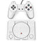 White Grid PlayStation Classic Bundle Skin
