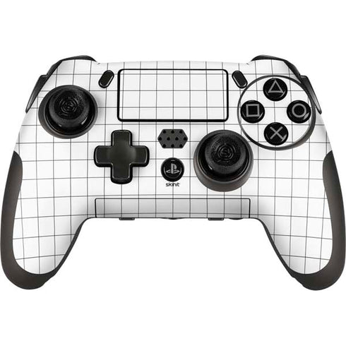 White Grid PlayStation Scuf Vantage 2 Controller Skin