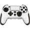 White Grid PlayStation Scuf Vantage 2 Controller Skin