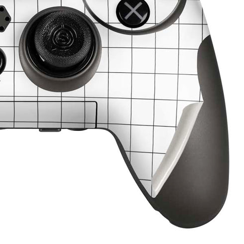 White Grid PlayStation Scuf Vantage 2 Controller Skin
