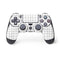 White Grid PS4 Controller Skin