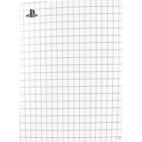 White Grid PS5 Bundle Skin