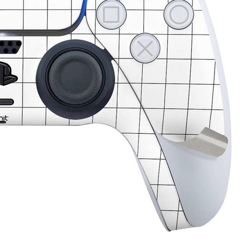 White Grid PS5 Digital Edition Bundle Skin