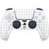 White Grid PS5 Controller Skin