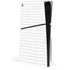 White Grid PS5 Slim Disk Console Skin