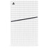 White Grid PS5 Slim Disk Console Skin