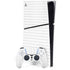 White Grid PS5 Slim Digital Edition Console Skin