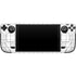 White Grid Steam Deck Handheld Gaming Computer Skin