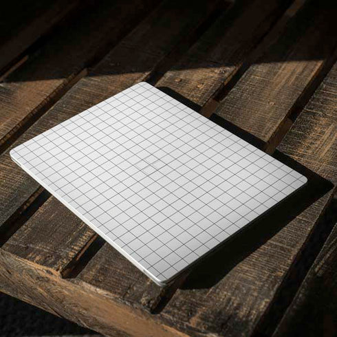 White Grid Surface Laptop 2 Skin