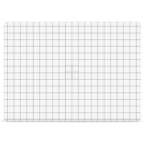 White Grid Surface Laptop 3 13.5in Skin