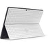 White Grid Surface Pro 7 Skin