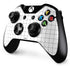 White Grid Xbox One Controller Skin