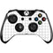 White Grid Xbox One Controller Skin