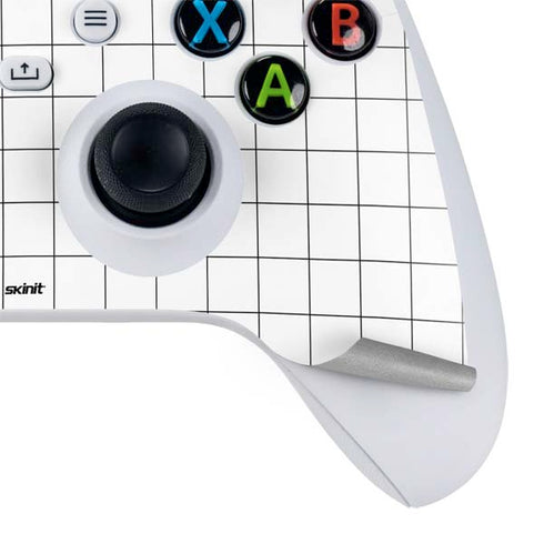 White Grid Xbox Series S Bundle Skin