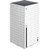 White Grid Xbox Series X Console Skin