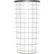 White Grid Yeti 20oz Tumbler Skin