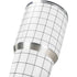 White Grid Yeti 30oz Rambler Tumbler Skin