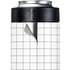 White Grid Yeti Colster Can Insulator Skin