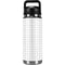 White Grid YETI Rambler 26oz Bottle Skin