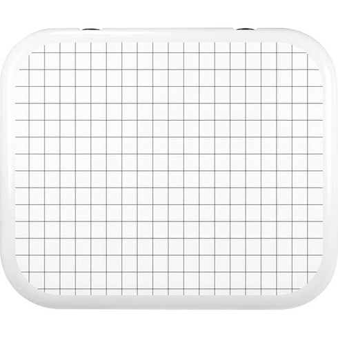 White Grid YETI Roadie 24 Hard Cooler Skin