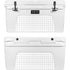 White Grid YETI Tundra 65 Hard Cooler Skin