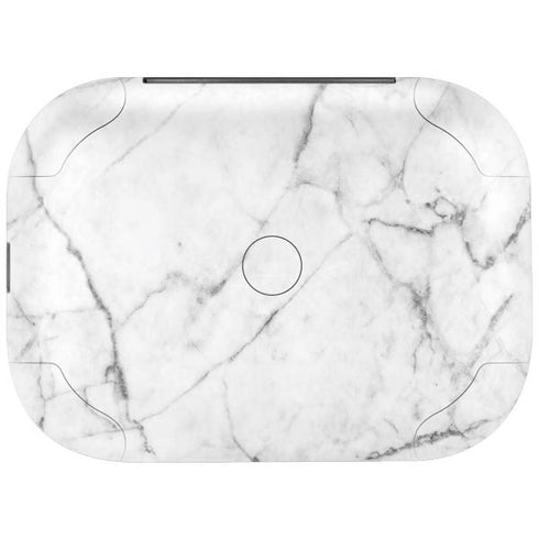 White Marble Amazon Echo Buds Skin