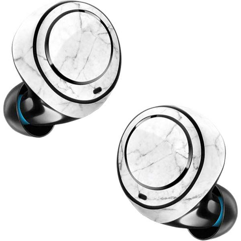 White Marble Amazon Echo Buds Skin