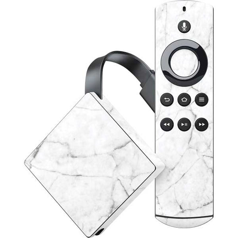 White Marble Amazon Fire TV Skin