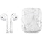 White Marble Apple AirPods 2 Skin