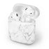 White Marble Apple AirPods 2 Skin