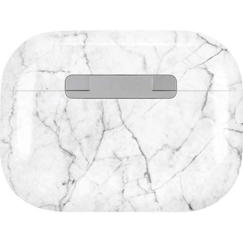 White Marble Apple AirPods Pro Skin