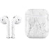 White Marble Apple AirPods Skin