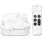 White Marble Apple TV Skin