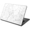 White Marble Dell Chromebook Skin