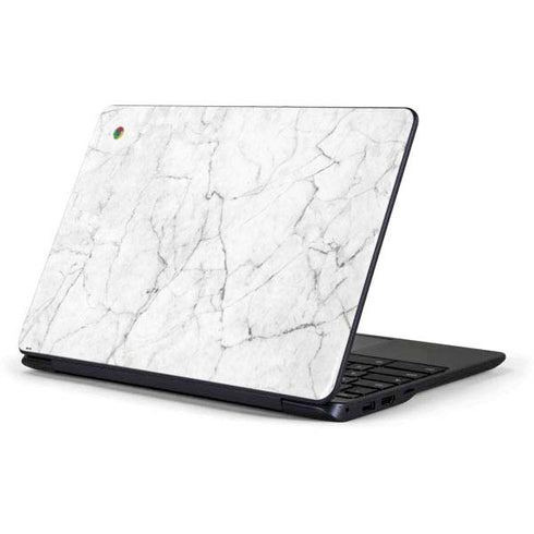 White Marble Samsung Chromebook Skin