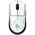 White Marble G Pro Wireless Gaming Mouse Skin
