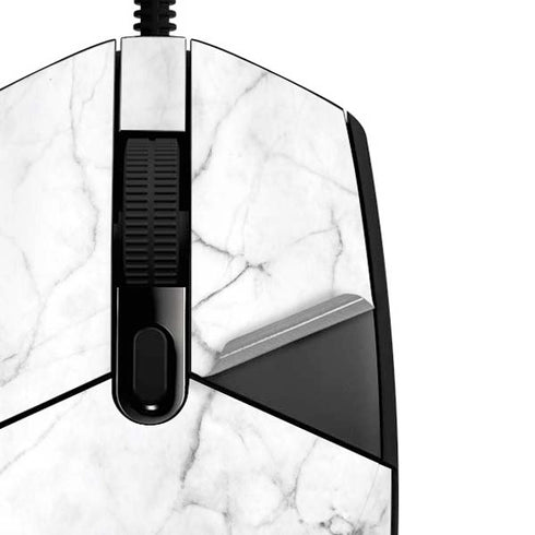 White Marble G203 Prodigy RGB Wired Gaming Mouse Skin