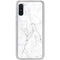 White Marble Galaxy A10e Clear Case