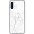 White Marble Galaxy A10e Clear Case