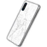 White Marble Galaxy A10e Clear Case