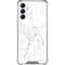 White Marble Galaxy A14 5G Clear Case