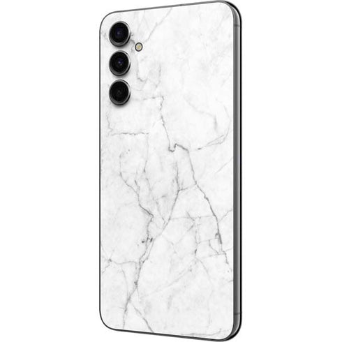 White Marble Galaxy A14 5G Skin