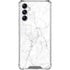White Marble Galaxy A15 5G Clear Case