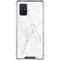 White Marble Galaxy A71 5G Clear Case