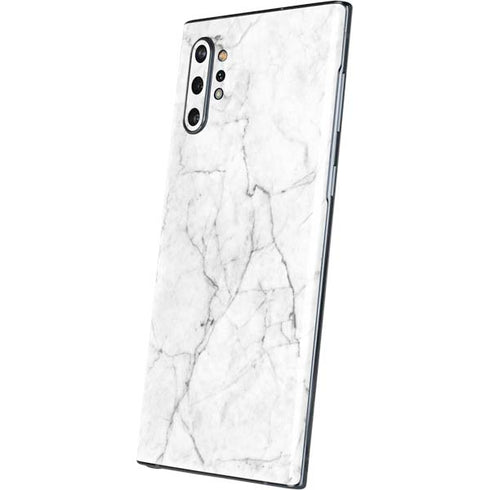 White Marble Galaxy Note 10 Plus Skin