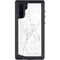 White Marble Galaxy Note 10 Waterproof Case