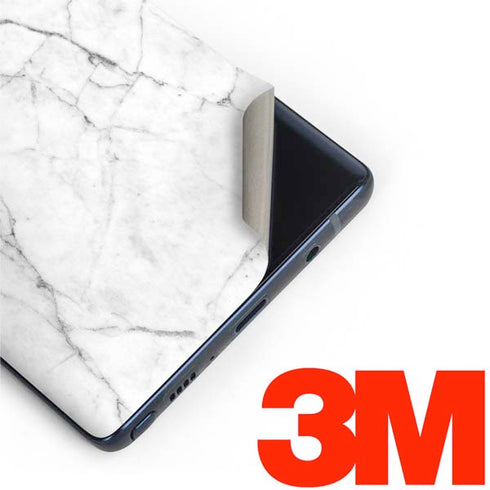 White Marble Galaxy Note 9 Skin